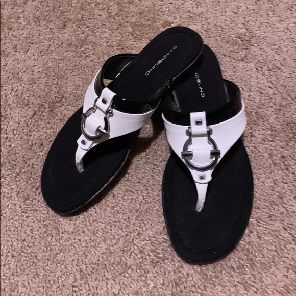 Bandolino Shoes - New Bandolino Black & White Sandals Size 9 Bandolino Shoes - New Bandolino Black & White Sandals Size 9